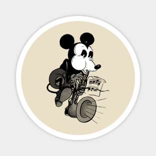 Steamboat willie t-shirt Magnet